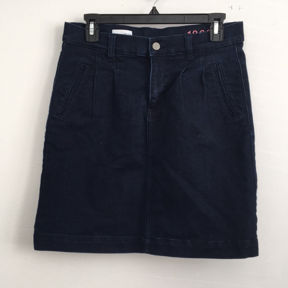 Denim Pencil Skirt